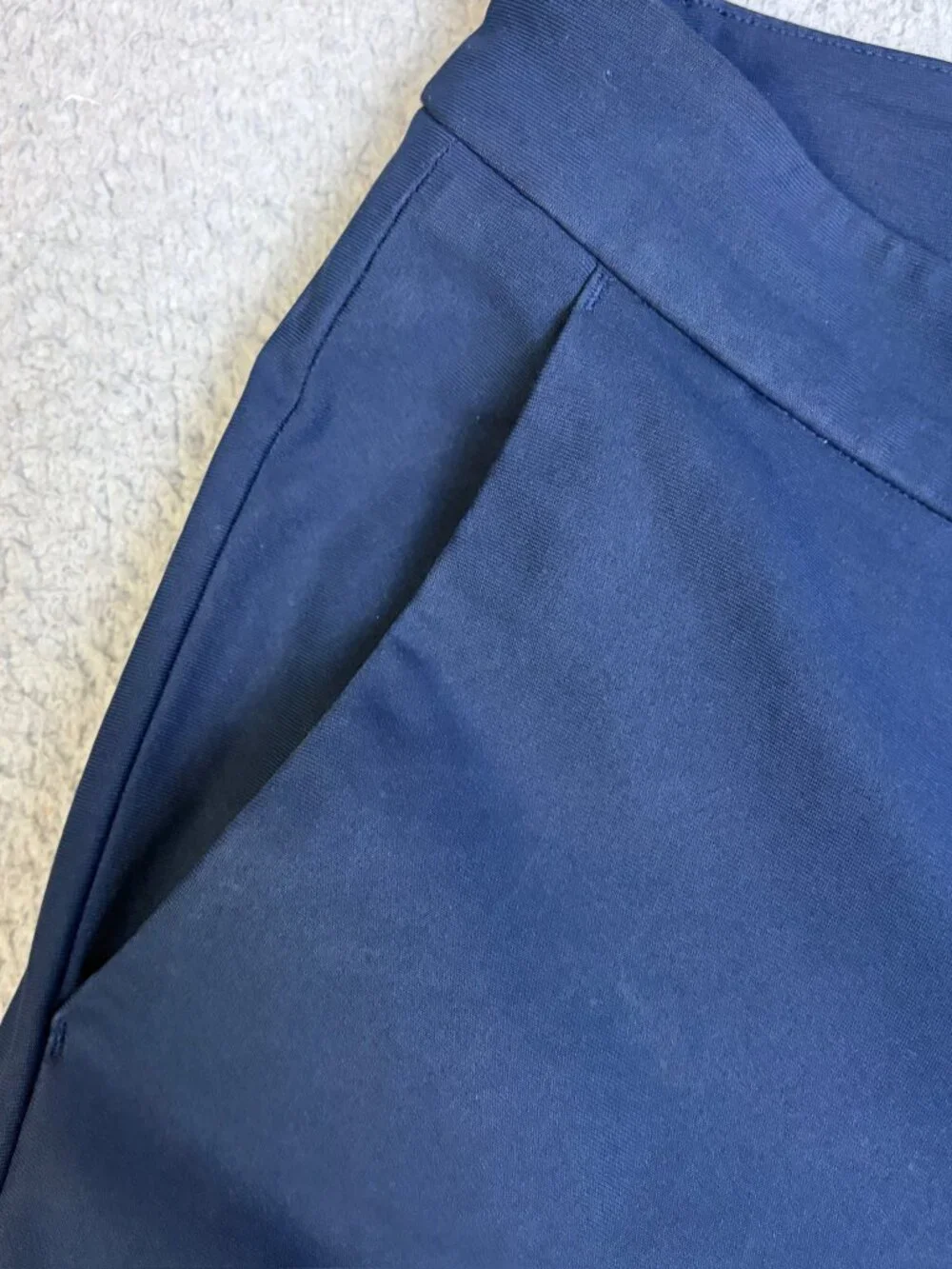 Lululemon Commission Pants Mens 32x30 Blue Performance Chino Stretch Pockets